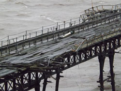 Damage from Storm Ciara Feb 13 2020